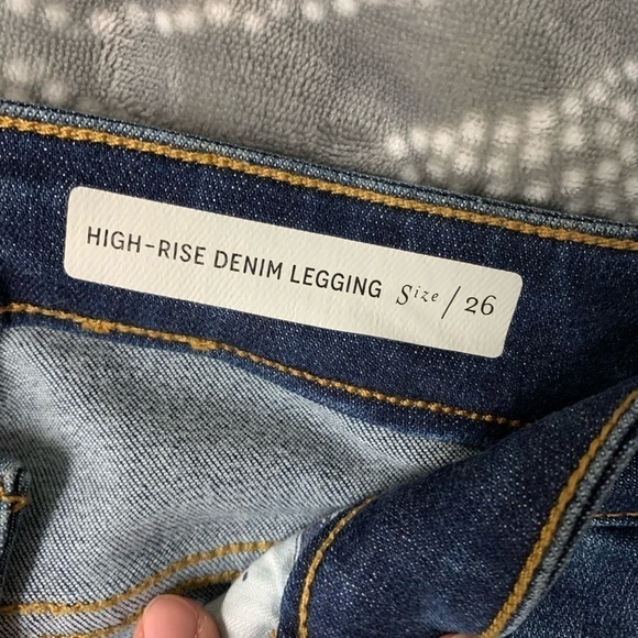Pilcro and the letterpress high rise denim legging - Picture 5 of 5